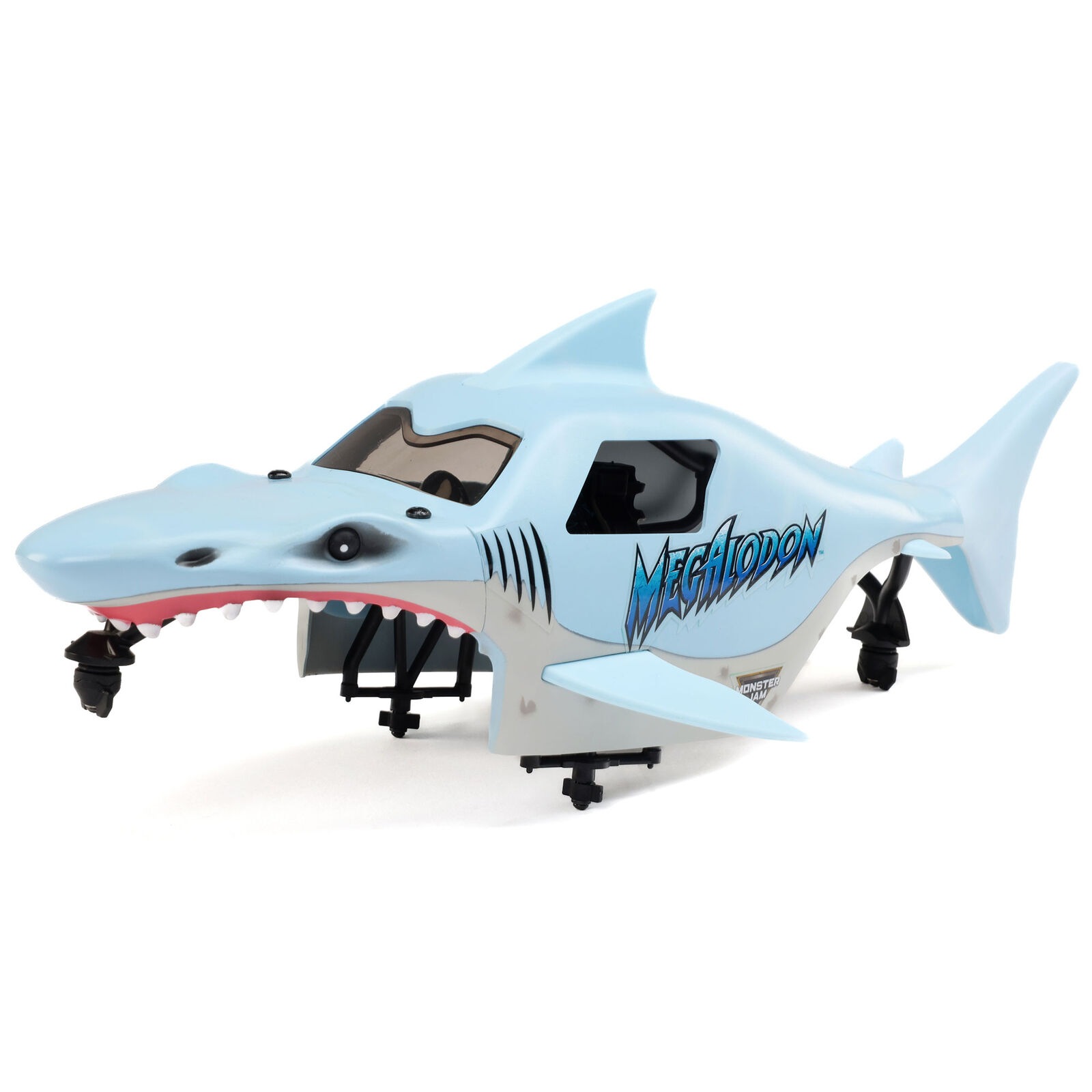 ں߸¨ǼۡHorizon Hobby ۥ饤󡦥ۥӡ LOSI  LMT󥹥 ȥå RTR1/18 Mini LMT Megalodon 2S 4X4 RTR Brushed Monster Truck (Battery & Charger Included), Blue ֡LOS01026T3