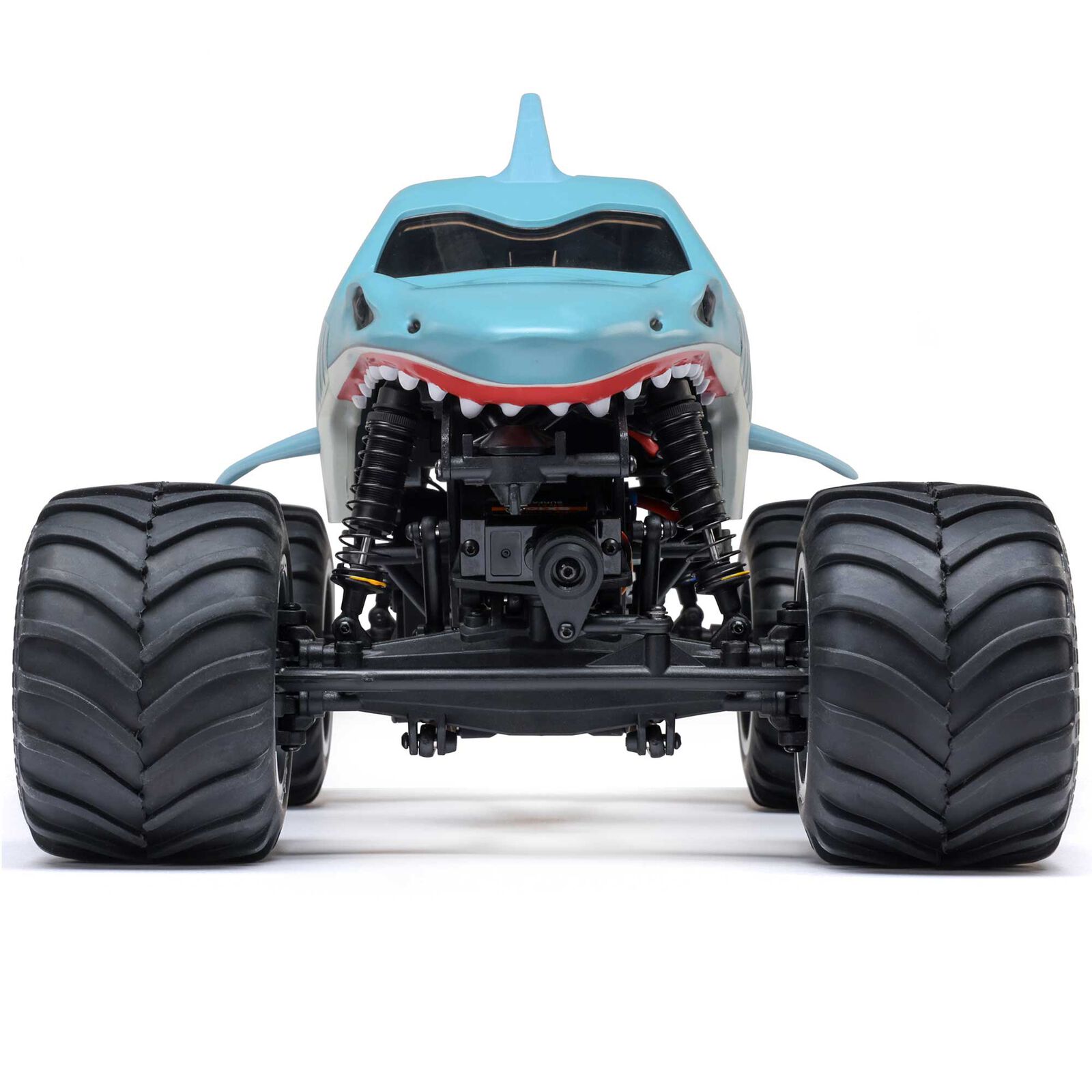 ں߸¨ǼۡHorizon Hobby ۥ饤󡦥ۥӡ LOSI  LMT󥹥 ȥå RTR1/18 Mini LMT Megalodon 2S 4X4 RTR Brushed Monster Truck (Battery & Charger Included), Blue ֡LOS01026T3