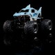 ں߸¨ǼۡHorizon Hobby ۥ饤󡦥ۥӡ LOSI  LMT󥹥 ȥå RTR1/18 Mini LMT Megalodon 2S 4X4 RTR Brushed Monster Truck (Battery & Charger Included), Blue ֡LOS01026T3
