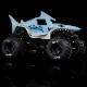 ں߸¨ǼۡHorizon Hobby ۥ饤󡦥ۥӡ LOSI  LMT󥹥 ȥå RTR1/18 Mini LMT Megalodon 2S 4X4 RTR Brushed Monster Truck (Battery & Charger Included), Blue ֡LOS01026T3
