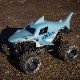 ں߸¨ǼۡHorizon Hobby ۥ饤󡦥ۥӡ LOSI  LMT󥹥 ȥå RTR1/18 Mini LMT Megalodon 2S 4X4 RTR Brushed Monster Truck (Battery & Charger Included), Blue ֡LOS01026T3
