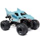 ں߸¨ǼۡHorizon Hobby ۥ饤󡦥ۥӡ LOSI  LMT󥹥 ȥå RTR1/18 Mini LMT Megalodon 2S 4X4 RTR Brushed Monster Truck (Battery & Charger Included), Blue ֡LOS01026T3