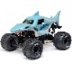 ں߸¨ǼۡHorizon Hobby ۥ饤󡦥ۥӡ LOSI  LMT󥹥 ȥå RTR1/18 Mini LMT Megalodon 2S 4X4 RTR Brushed Monster Truck (Battery & Charger Included), Blue ֡LOS01026T3