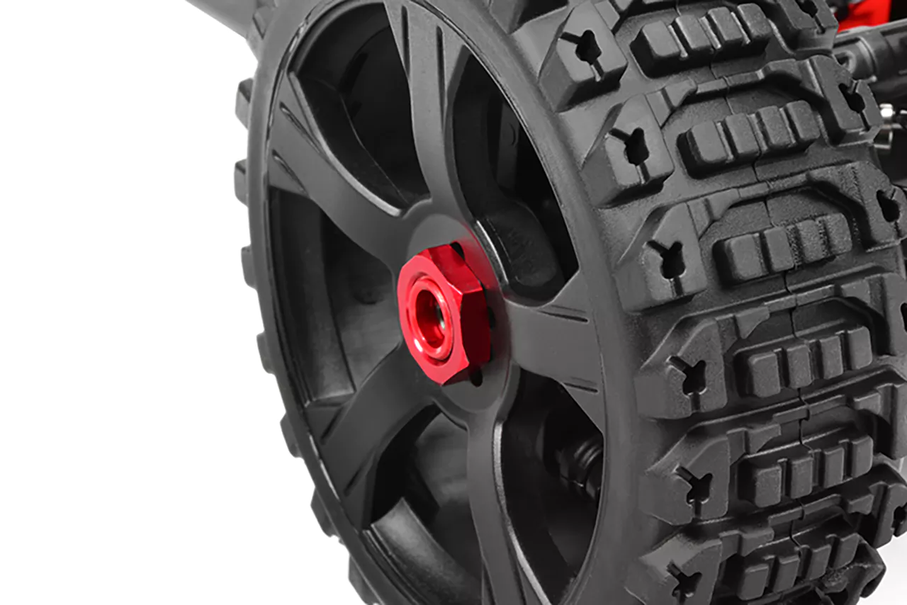 �ڼ���о��ʡ�Team Corally - Wheel Nut - Aluminum - Red - 4 Pcs�����֡�C-00180-230