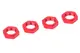 �ڼ���о��ʡ�Team Corally - Wheel Nut - Aluminum - Red - 4 Pcs�����֡�C-00180-230