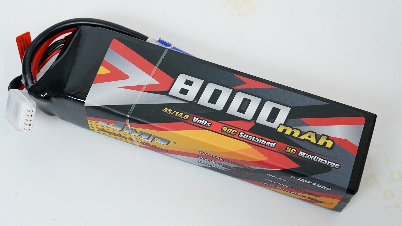 �ں߸�¨Ǽ�ۥ������Хåƥ�/90C/14.8V/8000mAh/5C/4����/������41*47*178��EC5���ͥ�����/��1�ܥ��å�