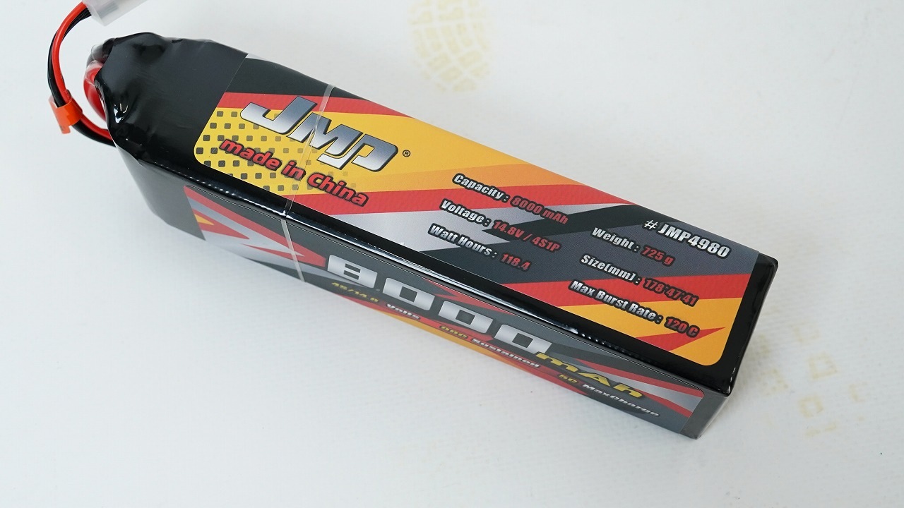 �ں߸�¨Ǽ�ۥ������Хåƥ�/90C/14.8V/8000mAh/5C/4����/������41*47*178��EC5���ͥ�����/��1�ܥ��å�