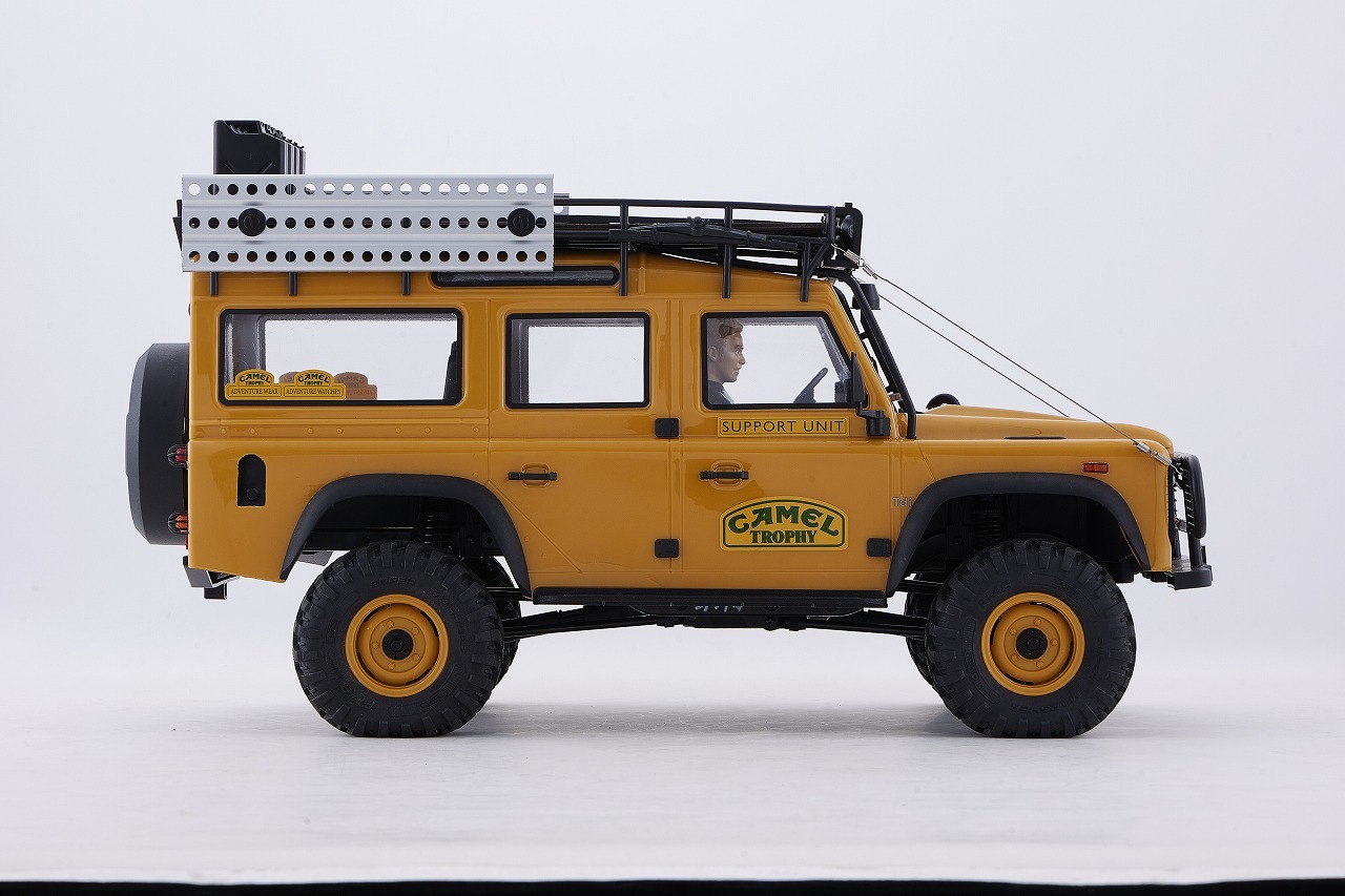 在庫即納】FMS11045RSYL-SP ： 1:10 Land Rover Defender RS Yellow