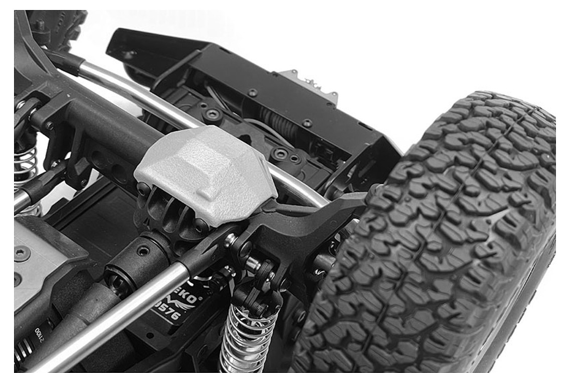 取寄対象品】 Axle Diff Guard for Vanquish Currie Axle F10 Vanquish Currie ...