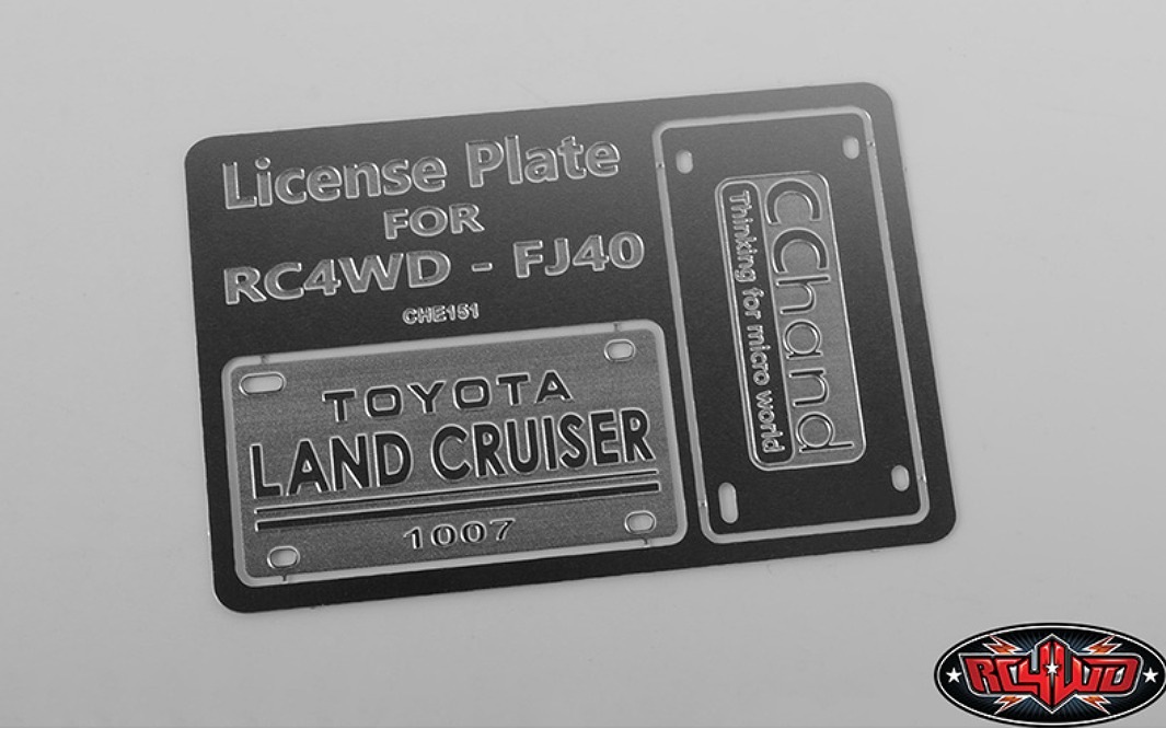 �ں߸�¨Ǽ��Rear License Plate System for RC4WD G2 Cruiser RC4WD G2���롼�����ѥꥢ�ʥ�С��ץ졼�ȥ����ƥ� ���֡�VVV-C0464