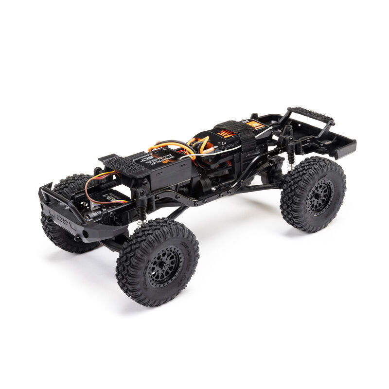 ڼоʡHorizon Hobby1/24 SCX24 BASE CAMP 4WD ROCK CRAWLER BRUSHED RTR WITH BATTERY & CHARGER, WHITE֡AXI-1219T1