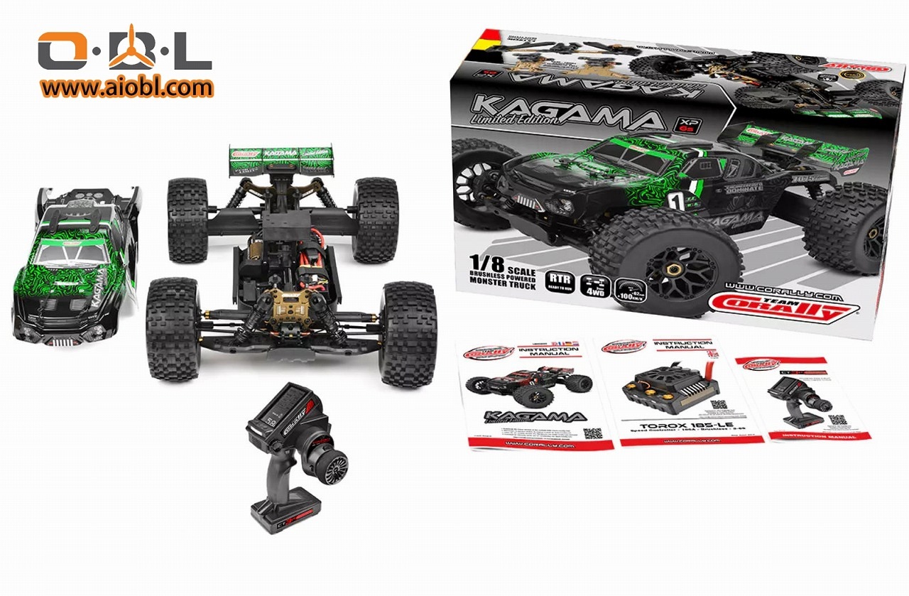�ڼ���о��ʡ۸�����Team Corally - KAGAMA XP 6S - Limited Edition - RTR - Green - Brushless Power 6S - No Battery - No Charger�����֡�C-00275-G