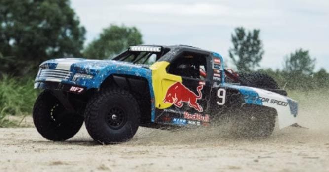 キャンペン【在庫即納】 YIKONG 4072 DF7 V2 1/7 ラジコン【ブルー