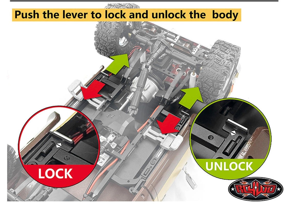 �ں߸�¨Ǽ��RC4WD�����ܥ졼K10�ѥ����å���꡼���ܥǥ��ޥ���ȡ����֡� Z-S0236