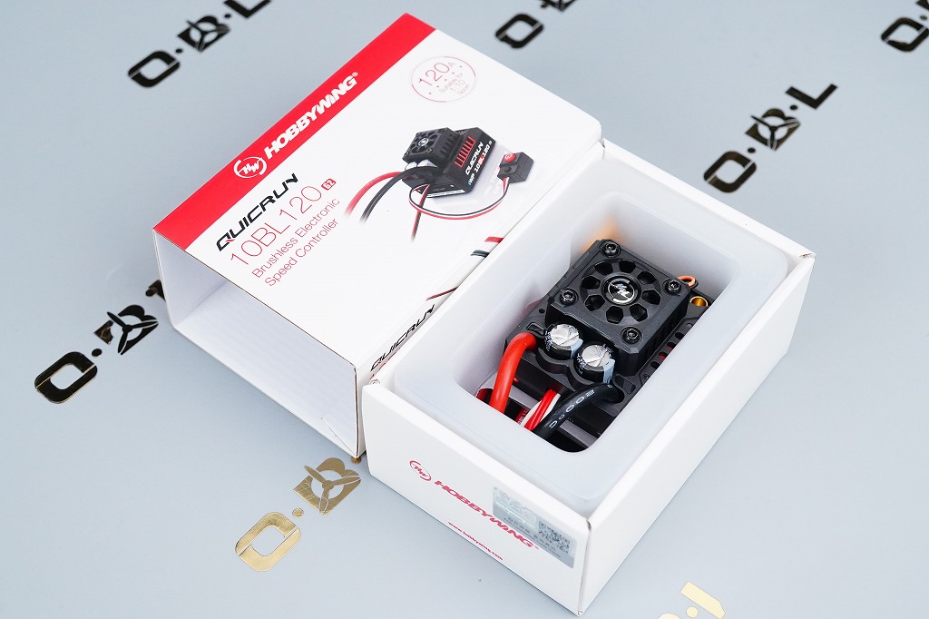 在庫即納 HOBBYWING QUICRUN WP 10BL120 G2 1/10th 120AESC 品番