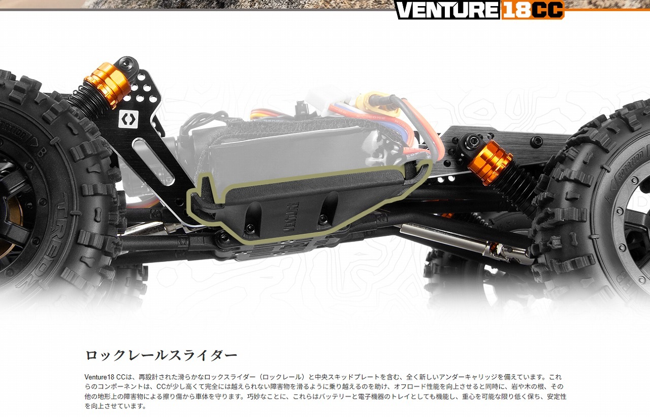 �ں߸�¨Ǽ�ۡ�hpi-racing�ۡڥ������ԡ�������HPI Racing VENTURE18 CC Versions �����֡�#160809�ۡڥ֥饷�쥹�⡼�������͡�