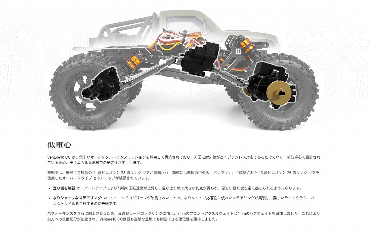 �ں߸�¨Ǽ�ۡ�hpi-racing�ۡڥ������ԡ�������HPI Racing VENTURE18 CC Versions �����֡�#160809�ۡڥ֥饷�쥹�⡼�������͡�