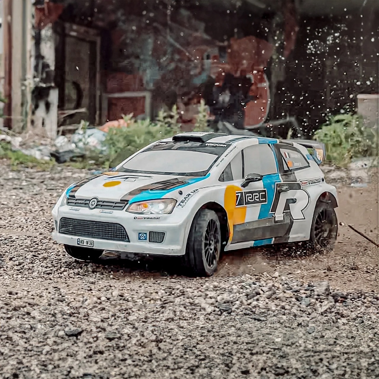 �ڼ���о��ʡ�Rlaarlo 1/12 Metal Brushless 4WD RTR RC Rally Car| XTS-P12 ���֡�TK07R-BS Color: Blue