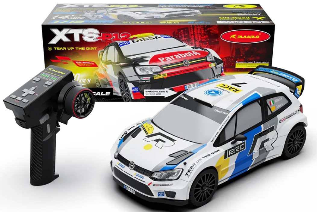 �ڼ���о��ʡ�Rlaarlo 1/12 Metal Brushless 4WD RTR RC Rally Car| XTS-P12 ���֡�TK07R-BS Color: Blue