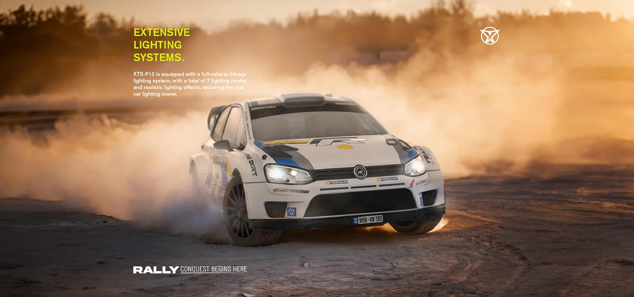 �ڼ���о��ʡ�Rlaarlo 1/12 Metal Brushless 4WD RTR RC Rally Car| XTS-P12 ���֡�TK07R-BS Color: Blue