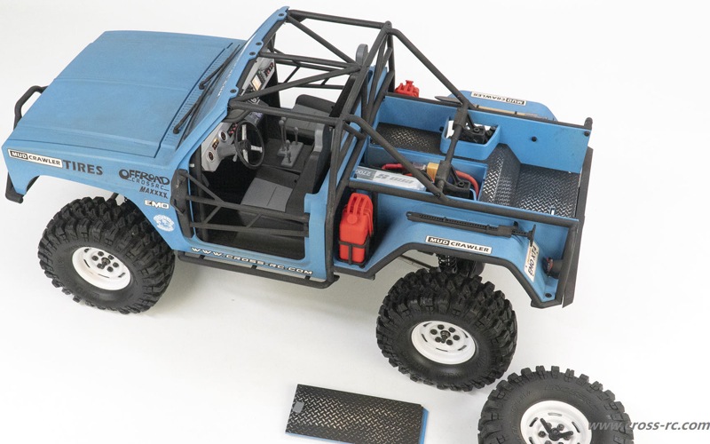 �ں߸�¨Ǽ�ۡ�CROSSRC��XT4��XT-4 Rock Crawler Kit����Ω���åȡ�