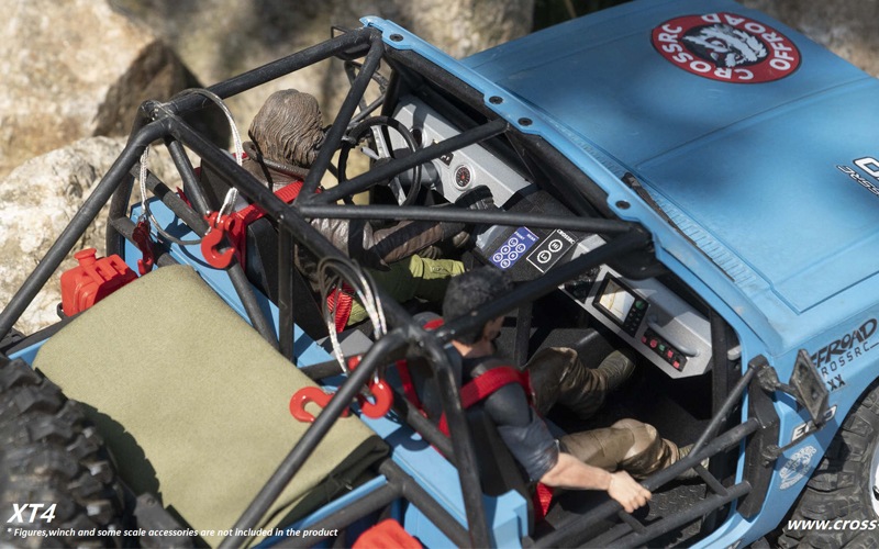 �ں߸�¨Ǽ�ۡ�CROSSRC��XT4��XT-4 Rock Crawler Kit����Ω���åȡ�
