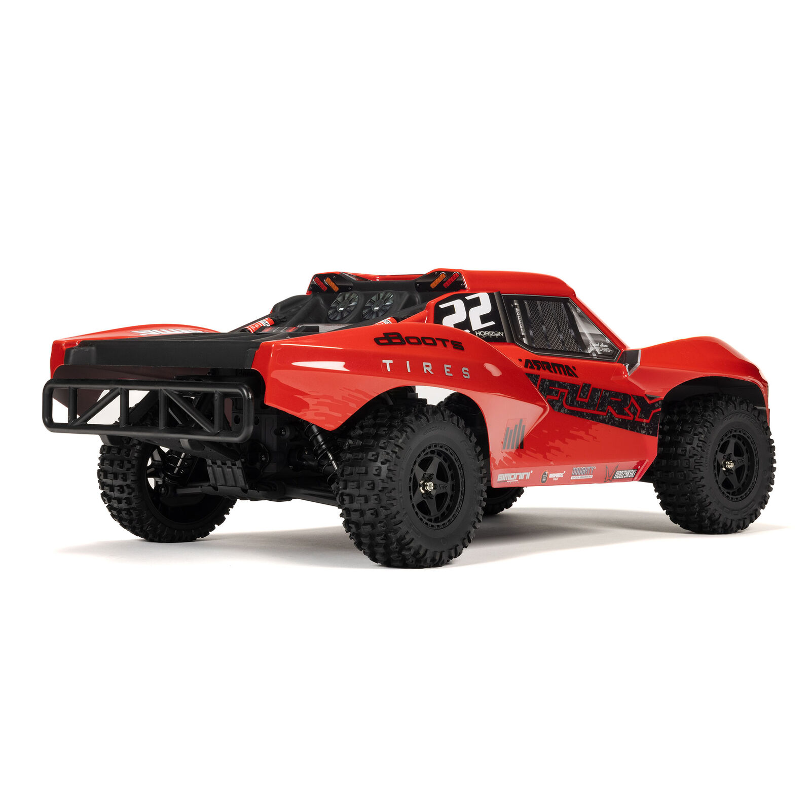 ڼоʡ1/10 FURY MEGA 550 2WD Short Course Truck RTR with Battery & Charger, RedARA3221ST1