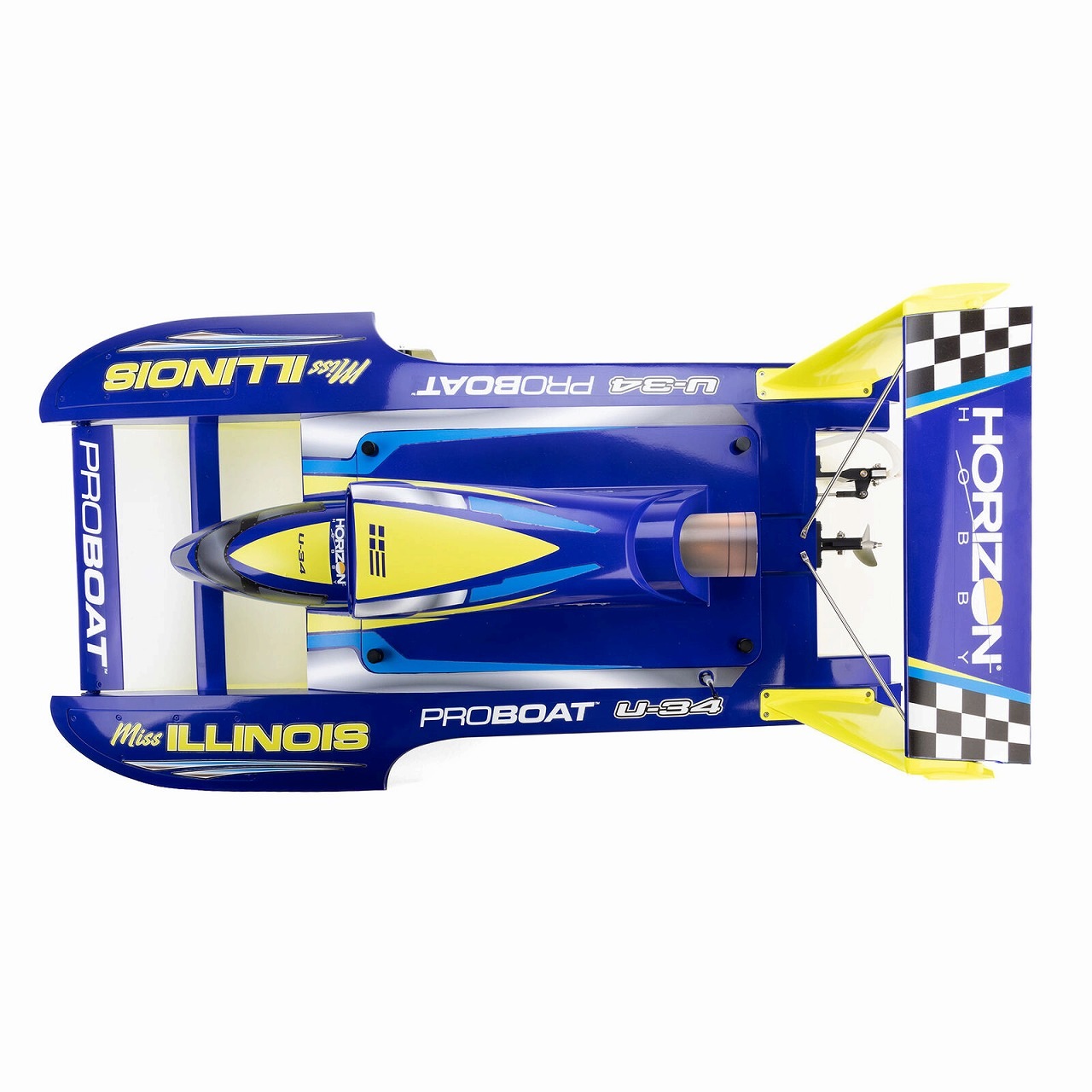 �ڼ���о��ʡ�HorizonHobby��34" Pro Boat Miss Illinois U-34 ���֡�PRB-2072T1