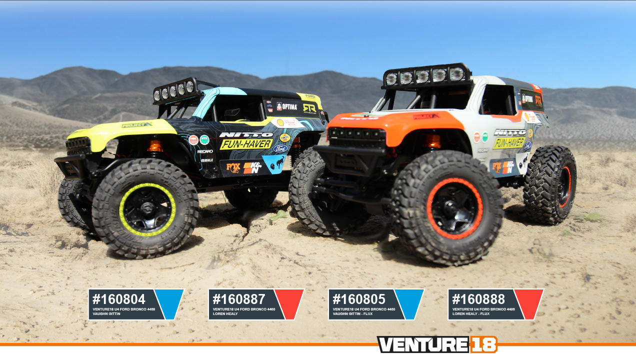 �ں߸�¨Ǽ�ۡ�hpi-racing�ۡڥ������ԡ�������HPI Racing Venture18 U4 Ford Bronco 4400 �����֡�#160805�ۡڥ֥饷�쥹�⡼�������͡�