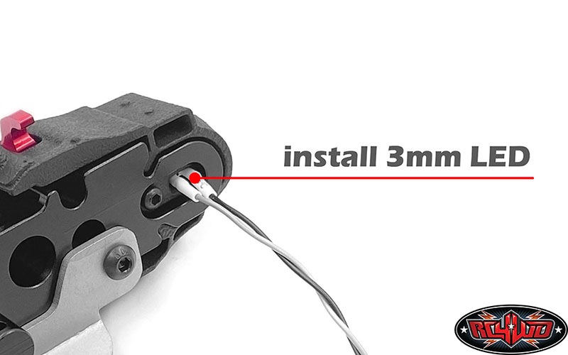 �ڼ���о��ʡۡ�CCHAND�ۥե���ȥХ�ѡ���LED�饤�ȡ���������������դ��ޤ����OEM Narrow Front Winch Bumper for Axial 1/10 SCX10 III Jeep ��Gladiat������VVV-C1101