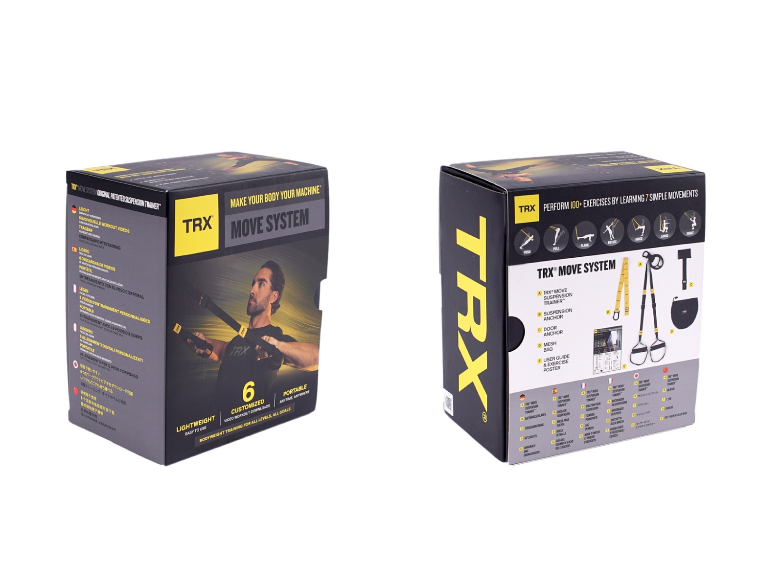 TRXトレーニングサスペンション 3本セット TRX MOVE - TRXトレーニングジャパン 【公式オンラインショップ】