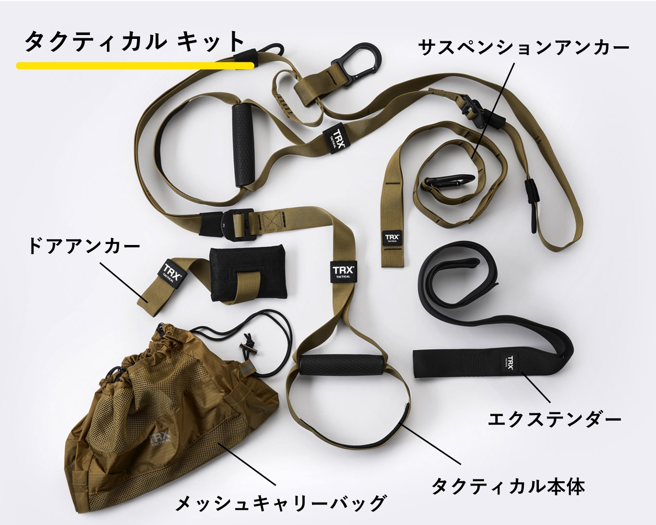 TRX タクティカルキット - TRXトレーニングジャパン 【公式オンライン