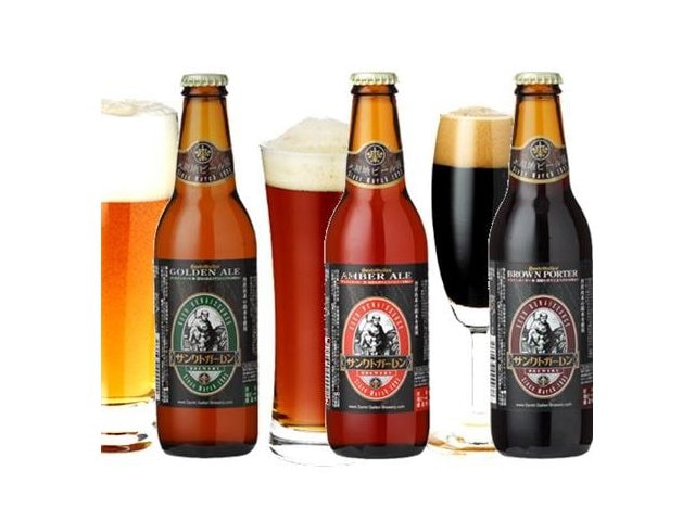 金賞地ビール3種6本セット　各ビン330ml×2本