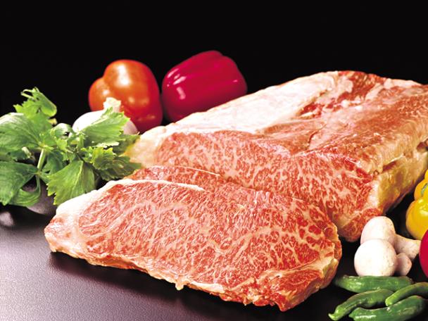 茨城県産  常陸牛　ロース　ステーキ用　320g(160g×2パック)