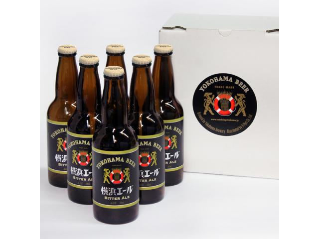 開港当時のビールを再現!　横浜エールセット(瓶330ml×6本)白箱
