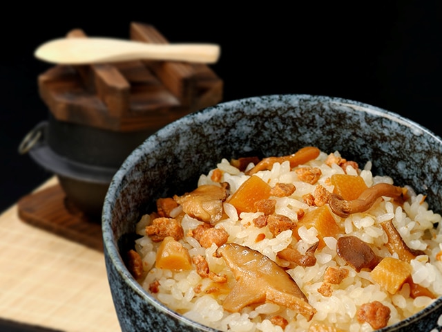 川俣シャモ　炊き込みご飯の素3種セット 　3個入[270g(3合用)2種　270g(2合用)1種]