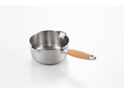 アイカタ　両口ステンレスミルクパン16cm