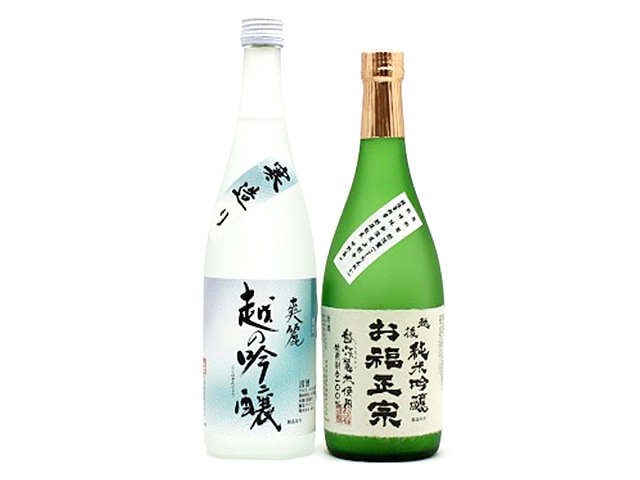 越の吟醸・越淡麗純米吟醸セット
