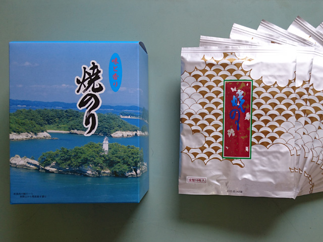 宮城寒流のり　銀印　(10枚×10帖)