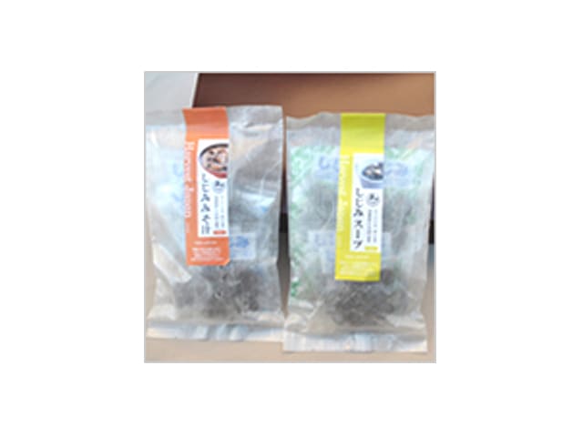 青森県産しじみみそ汁・塩味スープセット　(各5袋入り)