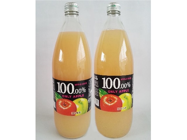 【福島】個数限定/贅沢リンゴジュース詰め合わせ(サン紅玉、サンジョナゴールド)