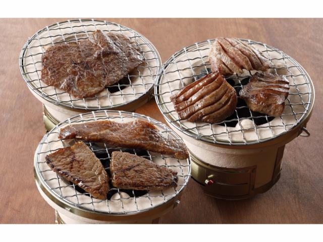 焼肉ヒロミヤ+上牛タン&ロース&カルビ3種セット  TELYH02