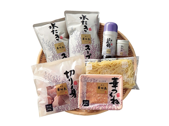 福岡・博多華味鳥　水たきセット　計2130g