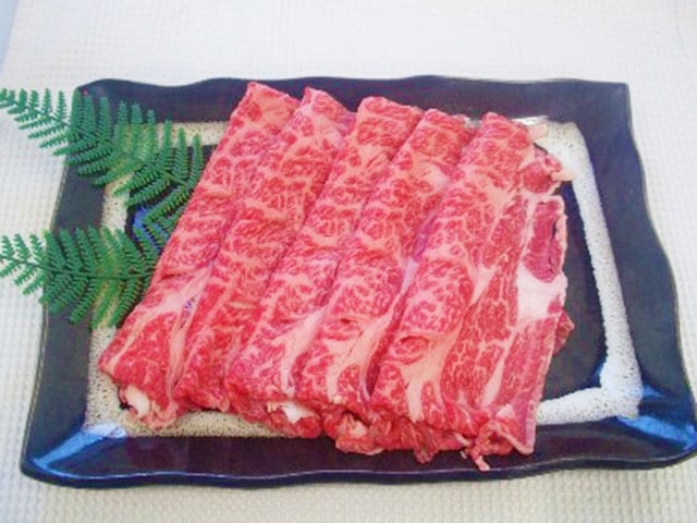 【山梨】甲州ワインビーフ　カタロース薄切り　800g(400g×2p)