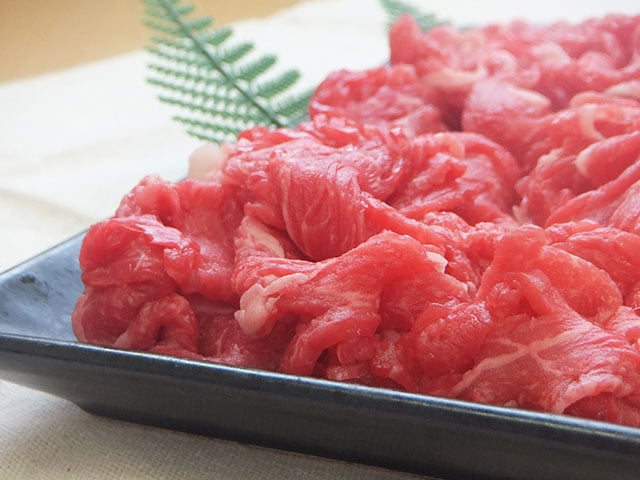 甲州ワインビーフ　切落し1.2kg(600g×2p)