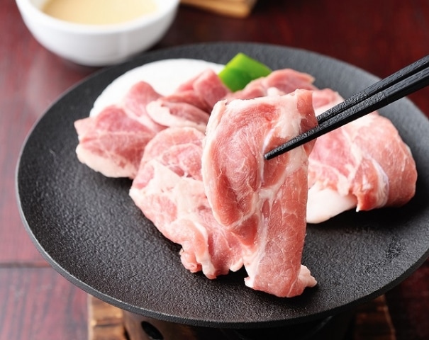 信州SPF豚焼肉セット600g【肩ロース300g・ロース300g 各1パック】