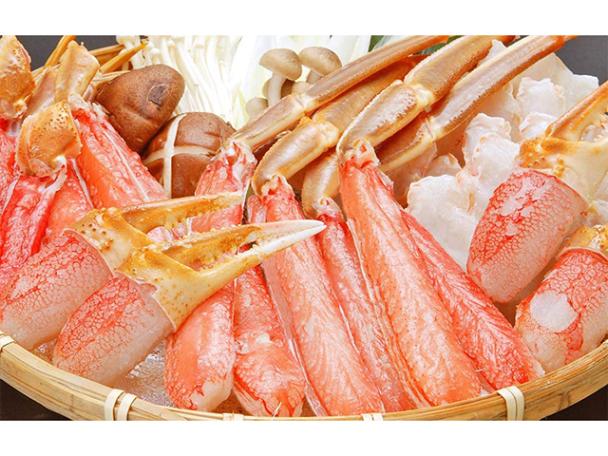 ロシア産・日本産　特大 4L～5L 極太 ズワイガニ ポーション入り(鍋用 1kg)