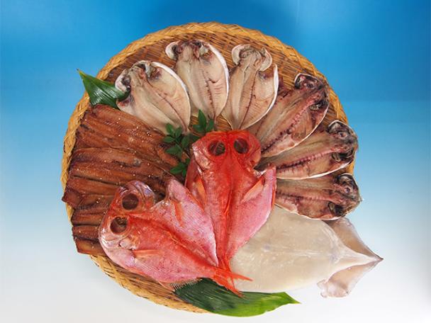 小木曽商店 干物5種類 (計12枚)詰合せ