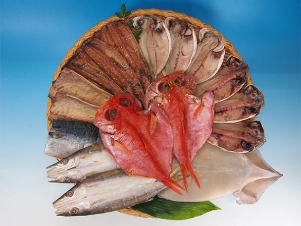 小木曽商店 干物7種類 (計17枚)詰合せ