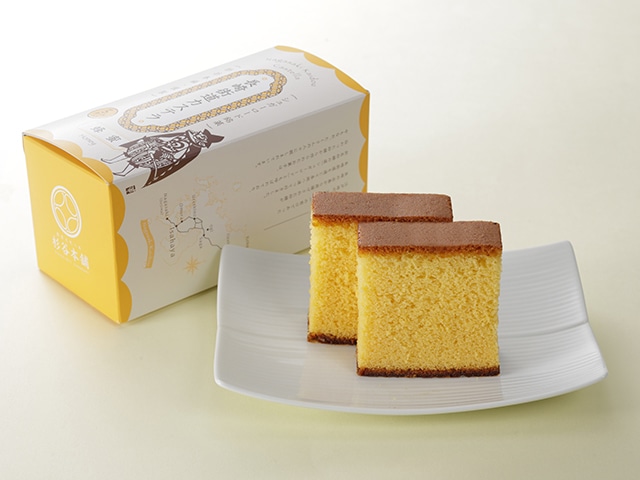 長崎街道カステラ蜂蜜風味5カット　6本セット